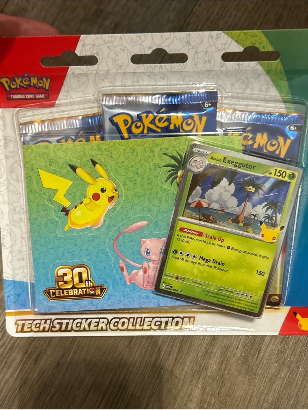 Pokemon Tech Sticker Collection - Green Pikachu & Mew